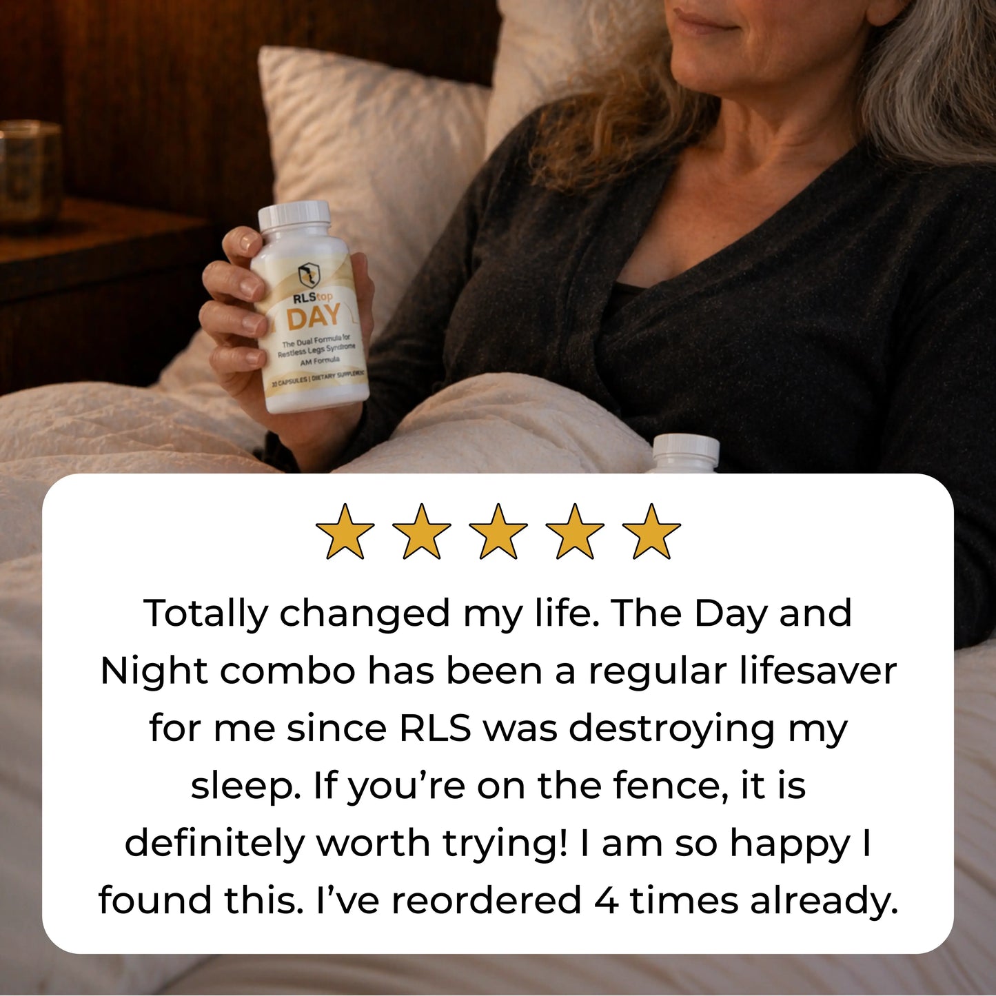 RLStop™ 24-Hour Restless Leg Syndrome Supplement Protocol